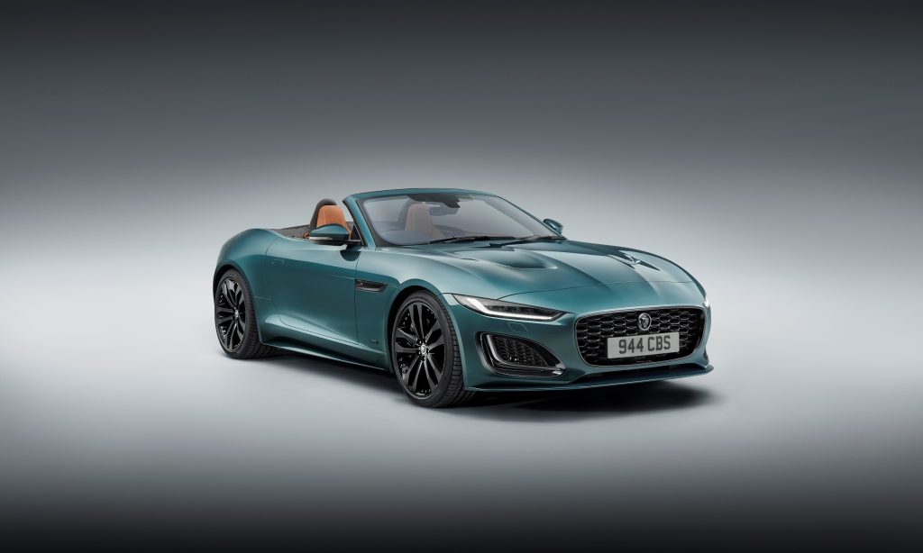 Jaguar marks sports car anniversary with final F-TYPE