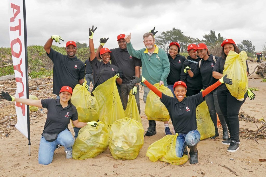 Toyota South Africa Motors Partners with Local NGO in Successful Beach Cleanup