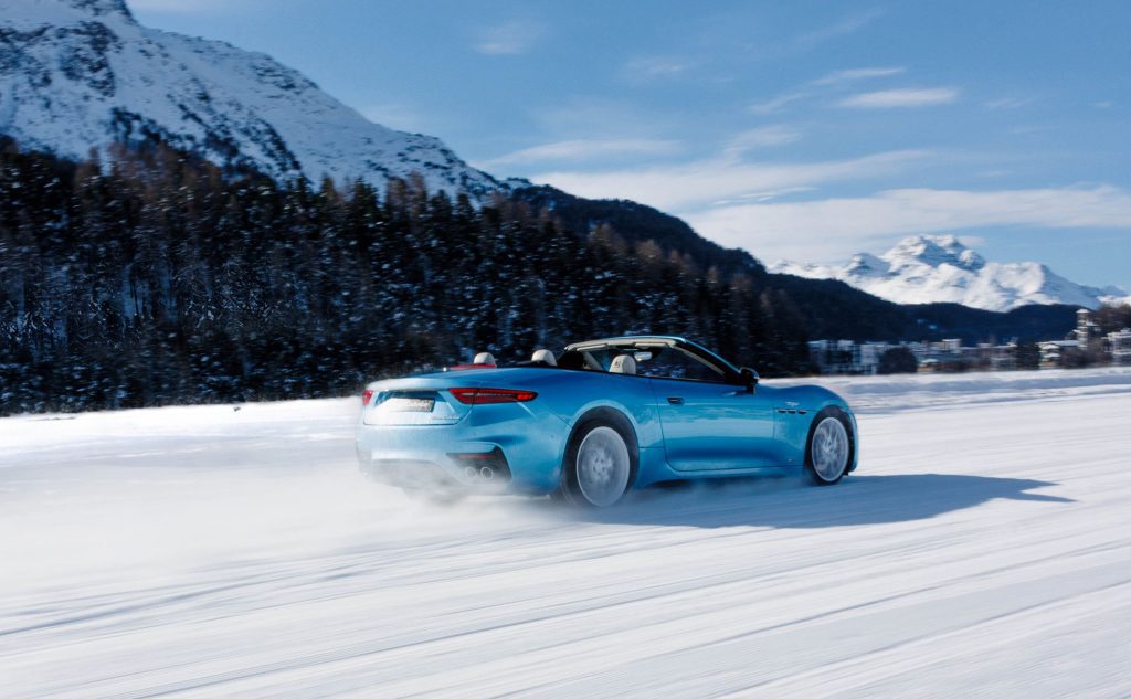 Maserati completes GranCabrio range at The I.C.E. St. Moritz